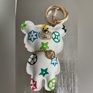 Colorful Bear Bag charm/Keychain